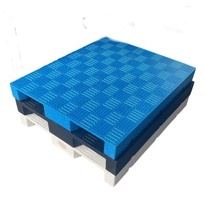 Plataforma de caja plástica plástica del sistema logístico de la plataforma del bloque para el almacenamiento resistente
