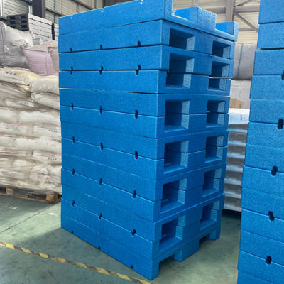 Plataforma de caja plástica plástica del sistema logístico de la plataforma del bloque para el almacenamiento resistente