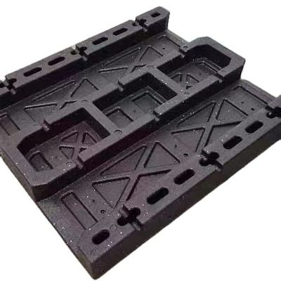 Carga estática 2 Ton Dynamic Load 6Ton de 4 de la manera de la logística plataformas plásticas del EPP