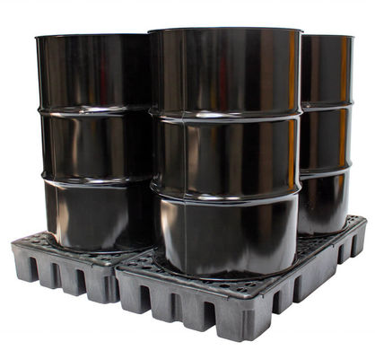 Carga estática 2 Ton Dynamic Load 6Ton de 4 de la manera de la logística plataformas plásticas del EPP