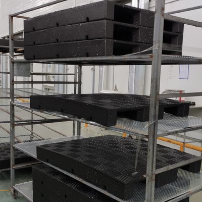 Carga estática 2 Ton Dynamic Load 6Ton de 4 de la manera de la logística plataformas plásticas del EPP