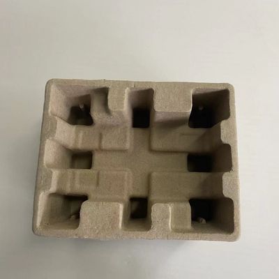 Material de empaquetado moldeado antichoque de la celulosa para los productos electrónicos