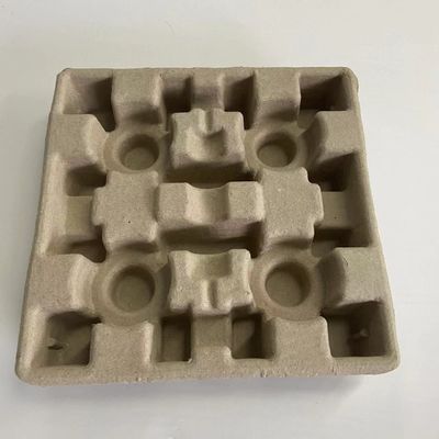 Material de empaquetado moldeado antichoque de la celulosa para los productos electrónicos