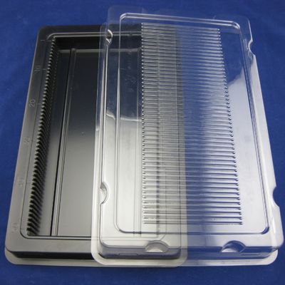 El envase de plástico accesorio de la electrónica encajona la tarjeta 0.1-2m m de la ampolla