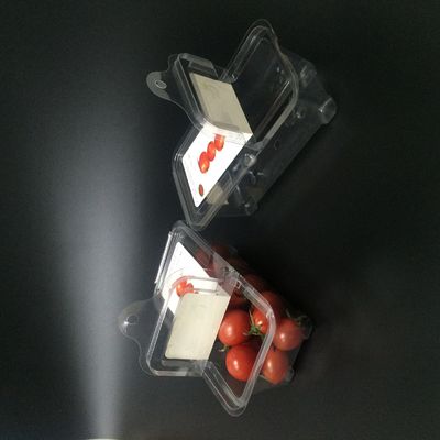 el envase de plástico de la cubierta del arándano 125g encajona resistencia de impacto
