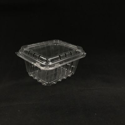 El envase de plástico disponible amistoso de la ampolla del plástico transparente de Eco encajona 500g