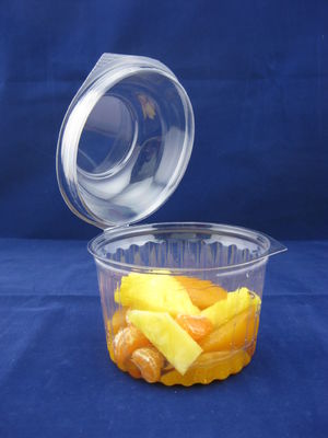 Envases de comida biodegradables de la cubierta del ANIMAL DOMÉSTICO plástico de la categoría alimenticia 8oz 12oz 16oz