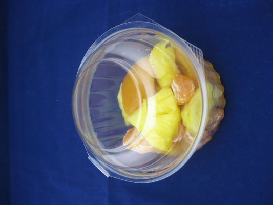 Envases de comida biodegradables de la cubierta del ANIMAL DOMÉSTICO plástico de la categoría alimenticia 8oz 12oz 16oz