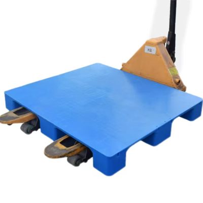 Capacidad de carga alta de calidad alimentaria Paletas de plástico azul / negro / blanco 120 * 100 * 15cm