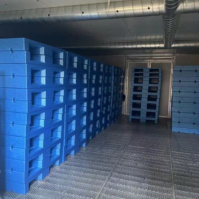 Paleta EPP de seguridad alimentaria ligera y duradera adecuada para las industrias alimentaria, médica y electrónica
