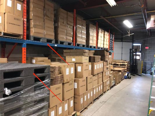 Paleta EPP de seguridad alimentaria ligera y duradera adecuada para las industrias alimentaria, médica y electrónica