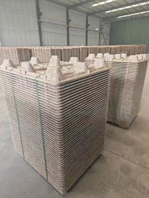 Palés de madera comprimida duraderos con una tasa de expansión inferior al 5 por ciento, adecuados para transporte de larga distancia e interno.